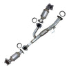 2005-2010 Honda Odyssey 3.5L Pair of Manifold Catalytic Converter and Y Pipe