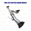 2005-2010 Honda Odyssey 3.5L Pair of Manifold Catalytic Converter and Y Pipe