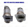 2005-2010 Honda Odyssey 3.5L Pair of Manifold Catalytic Converter and Y Pipe