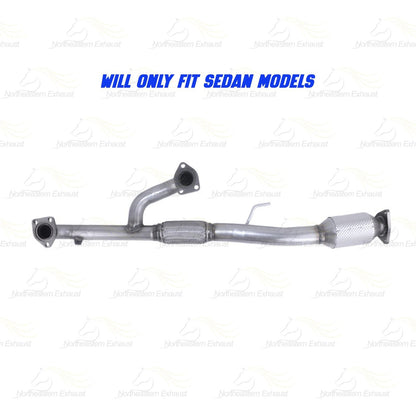 Northeastern Exhaust | Stainless Steel EPA-Approved Catalytic, Resonator, Intermediate Pipe, Y-Pipe & Pair of Muffler Compatible for 2013-2017 Honda Accord 3.5L | Free Gaskets and Clamps Included