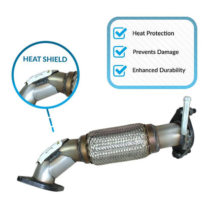 Exhaust Pipe for 2010-2013 Kia Forte and Forte Koup 2.0L 2.4L - For California Emissions Only