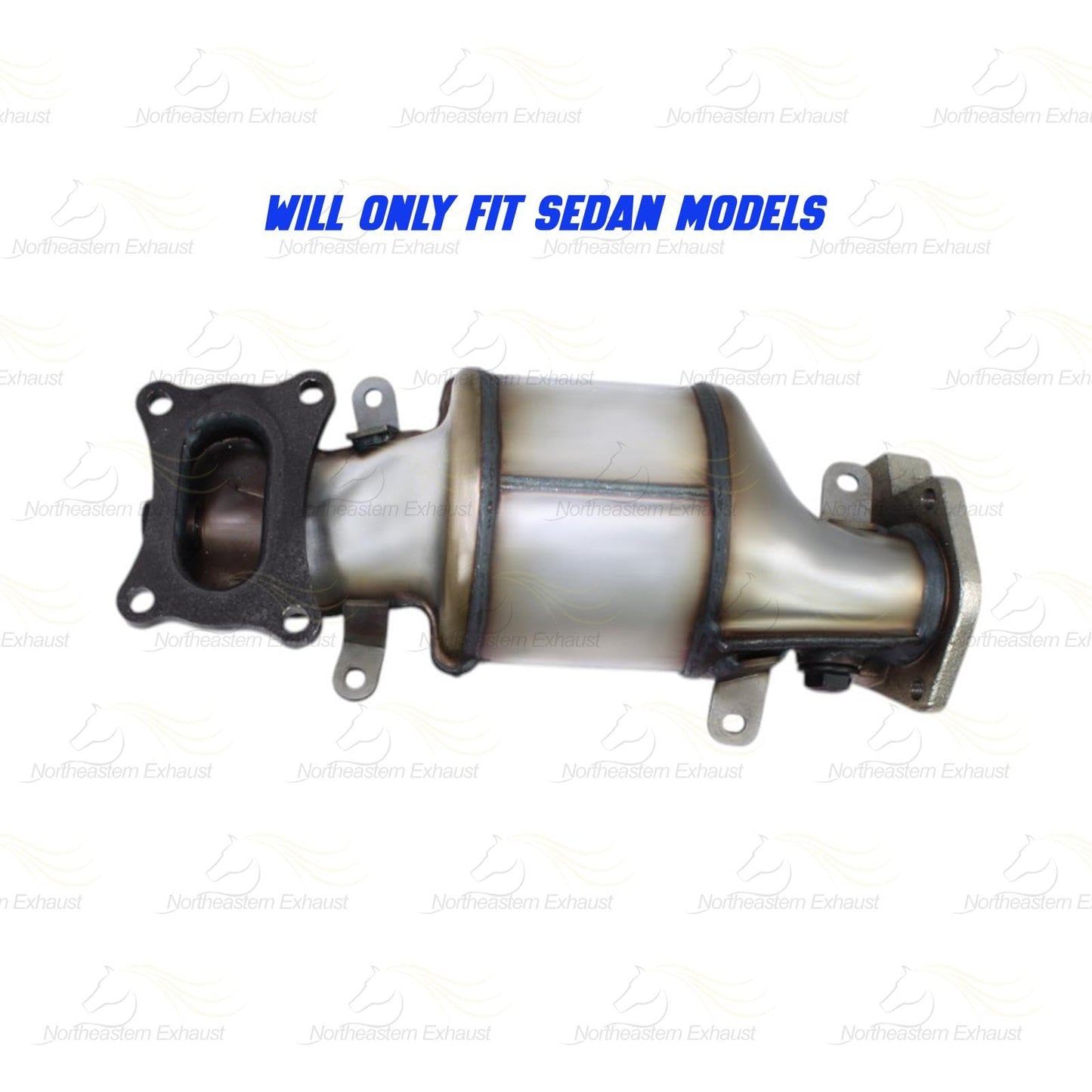 2008-2017 Honda Accord 3.5L Pair of Manifold, Catalytic, Resonator, Intermediate Pipe, Y-Pipe & Pair of Muffler