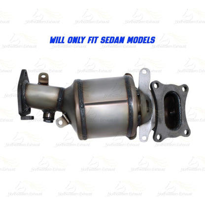 2008-2017 Honda Accord 3.5L Pair of Manifold, Catalytic, Resonator, Intermediate Pipe, Y-Pipe & Pair of Muffler