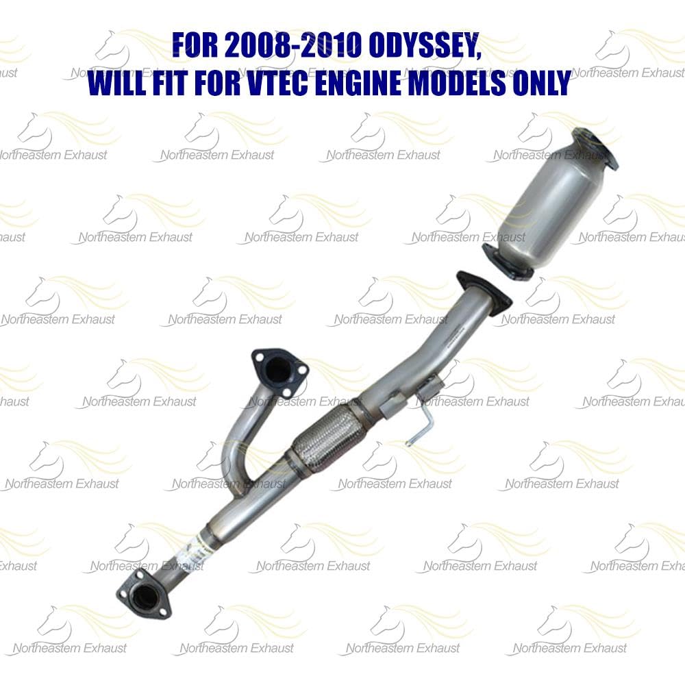 2005-2010 Honda Odyssey 3.5L Catalytic Converters and Y Pipe | Passenger/Driver-side & Rear