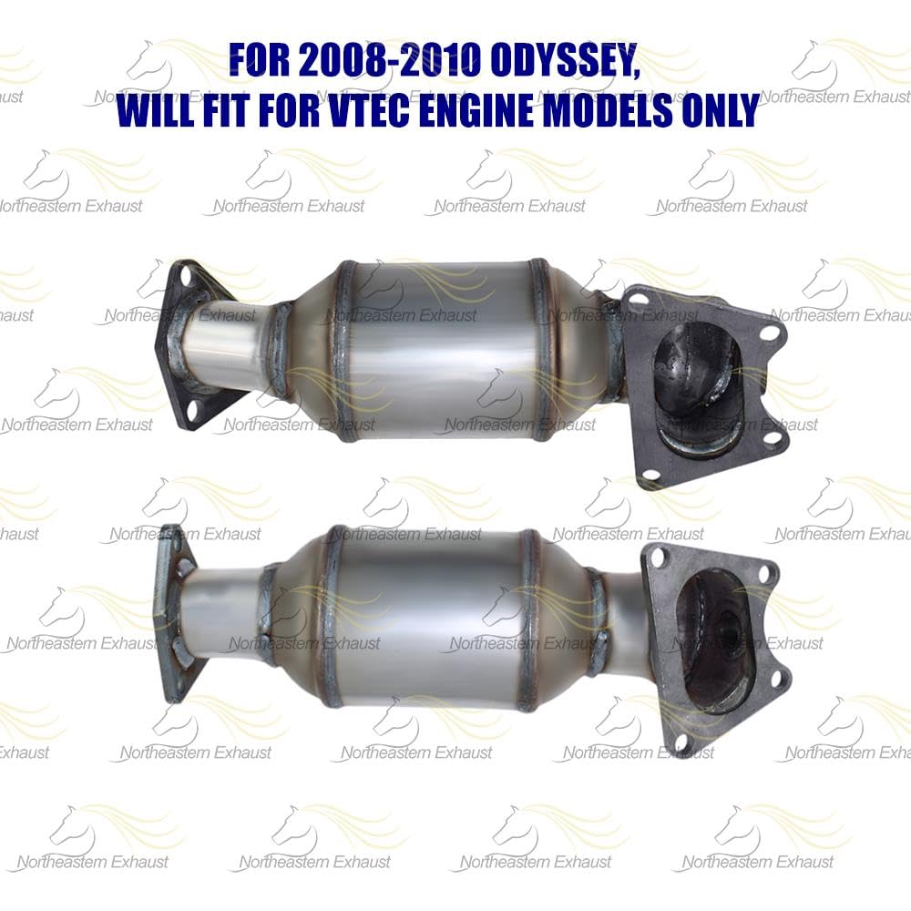 2005-2010 Honda Odyssey 3.5L Catalytic Converters and Y Pipe | Passenger/Driver-side & Rear