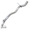 Exhaust Tail Pipe for 2002-2005 Jeep Liberty 2.4L | 2005-2006 Liberty 2.8L | 2002-2007 Liberty 3.7L