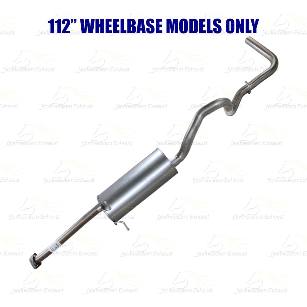 Exhaust Pipes and Muffler for 2004-2011 Ford Ranger 4.0L | 2004-2008 Ranger/Mazda B3000 3.0L | 112" WB