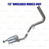 Exhaust Pipes and Muffler for 2004-2011 Ford Ranger 4.0L | 2004-2008 Ranger/Mazda B3000 3.0L | 112" WB