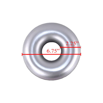 ColtExhaust | Stainless Steel - Exhaust Donut 2.25 inch - 360 Degree Pipe | Automotive Replacement Part