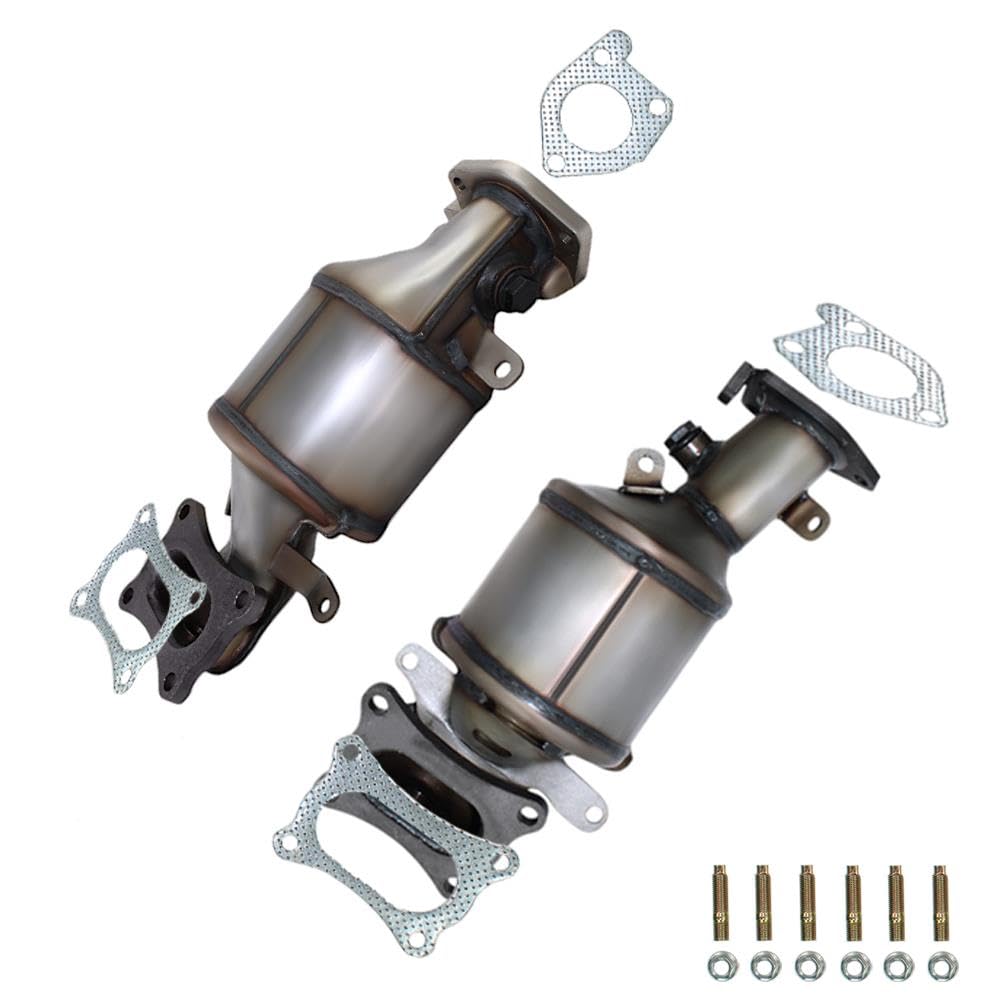 2009-2014 Acura TL 3.5L 3.7L Pair of Manifold Catalytic Converter - EPA