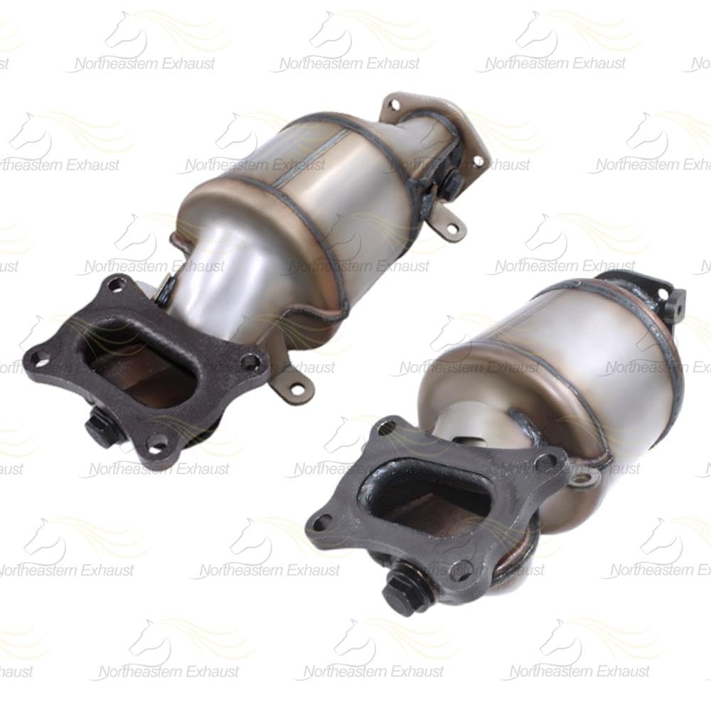 2009-2014 Acura TL 3.5L 3.7L Pair of Manifold Catalytic Converter - EPA