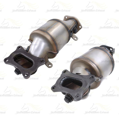 2009-2014 Acura TL 3.5L 3.7L Pair of Manifold Catalytic Converter - EPA