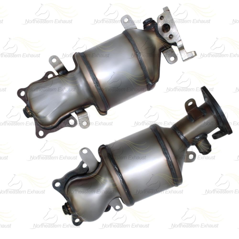 2009-2014 Acura TL 3.5L 3.7L Pair of Manifold Catalytic Converter - EPA