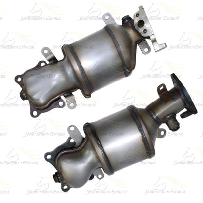 2009-2014 Acura TL 3.5L 3.7L Pair of Manifold Catalytic Converter - EPA