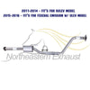 2011-2016 Hyundai Elantra 1.8L Exhaust Resonator Pipe