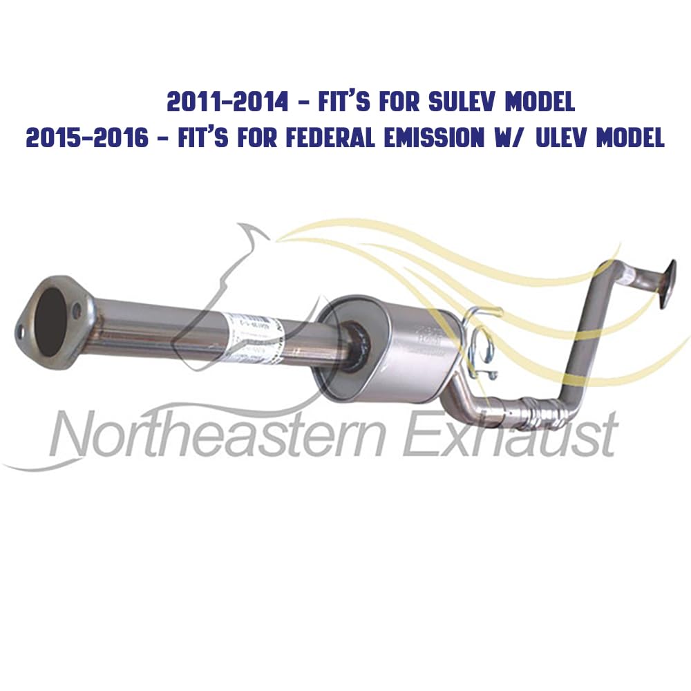 2011-2016 Hyundai Elantra 1.8L Exhaust Resonator Pipe