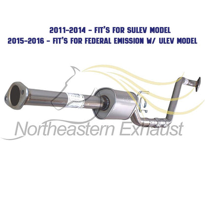 2011-2016 Hyundai Elantra 1.8L Exhaust Resonator Pipe