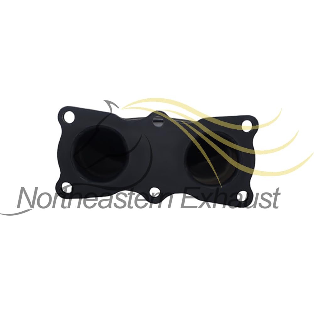 Northeastern Exhaust | Stainless Steel Exhaust Resonator Pipe Compatible for Volvo V70 2008-2010 3.2L | Automotive Replacement Part | Free Clamp, Gasket, and Sleeve included