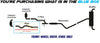 2015-2017 Jeep Cherokee 3.2L FWD - Driver-side Exhaust Pipe