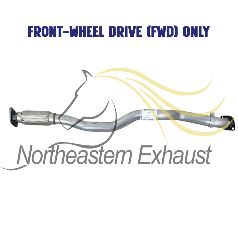 2015-2017 Jeep Cherokee 3.2L FWD - Driver-side Exhaust Pipe