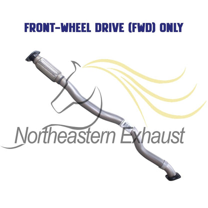 2015-2017 Jeep Cherokee 3.2L FWD - Driver-side Exhaust Pipe