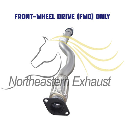 2015-2017 Jeep Cherokee 3.2L FWD - Driver-side Exhaust Pipe