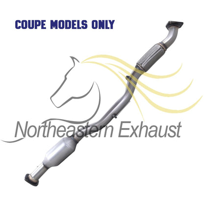 Northeastern Exhaust | Stainless Steel EPA-Approved Catalytic, Resonator & Muffler Exhaust System Kit Compatible for Nissan Altima 2008-2013 2.5L | Free Gaskets Included | Coupe Models