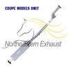 2008-2013 Nissan Altima 2.5L Catalytic Converter, Resonator and Muffler | Coupe Models