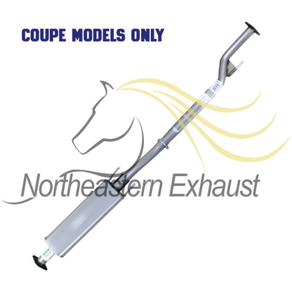Northeastern Exhaust | Stainless Steel EPA-Approved Catalytic, Resonator & Muffler Exhaust System Kit Compatible for Nissan Altima 2008-2013 2.5L | Free Gaskets Included | Coupe Models