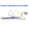 Exhaust Resonator and Muffler for 1994-2001 Acura Integra 1.8L | For 2-Door Except Type-R & GS-R Models