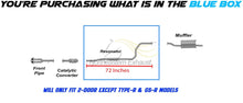 Exhaust Resonator Pipe for 1994-2001 Acura Integra 1.8L | For 2-Door Except Type-R & GS-R Models