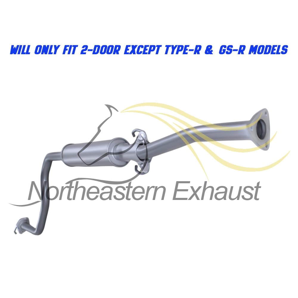 Exhaust Resonator Pipe for 1994-2001 Acura Integra 1.8L | For 2-Door Except Type-R & GS-R Models