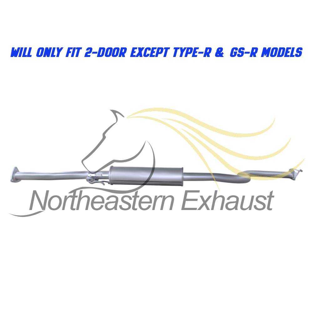 Exhaust Resonator Pipe for 1994-2001 Acura Integra 1.8L | For 2-Door Except Type-R & GS-R Models