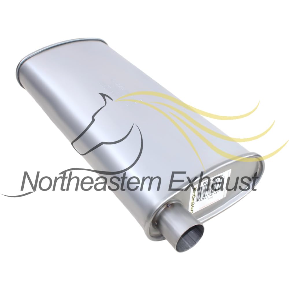 Exhaust Muffler for 2001-2004 Mazda B2300 2.3L | 1998-2003 B2500 2.5L | 1998-2003 B3000 3.0L | 1998-2003 B4000 4.0L