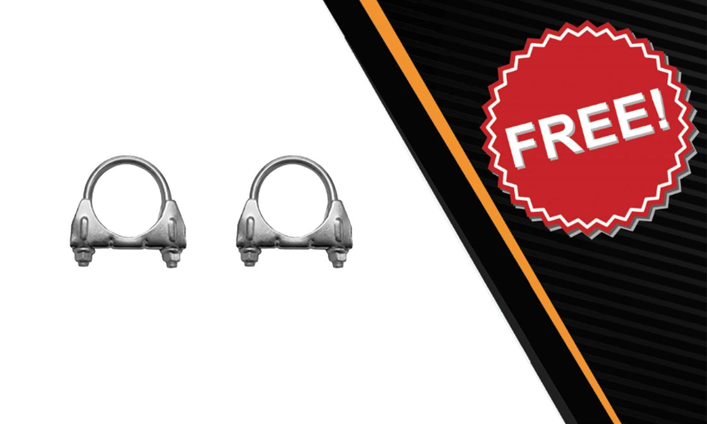 Exhaust Muffler for 2001-2004 Mazda B2300 2.3L | 1998-2003 B2500 2.5L | 1998-2003 B3000 3.0L | 1998-2003 B4000 4.0L