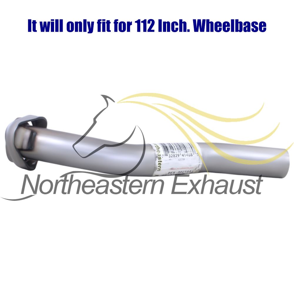 Exhaust Pipe for Ford Ranger 2001-2003 2.3L | Ranger 1998-2001 2.5L | Ranger 1998-2000 3.0L 4.0L | For 112" Wheelbase Only