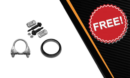 Exhaust Pipe for Ford Ranger 2001-2003 2.3L | Ranger 1998-2001 2.5L | Ranger 1998-2000 3.0L 4.0L | For 112" Wheelbase Only
