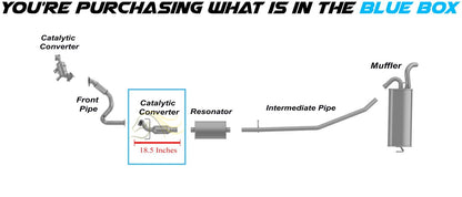 2015-2021 Buick Encore 1.4L Rear Catalytic Converter - EPA Approved