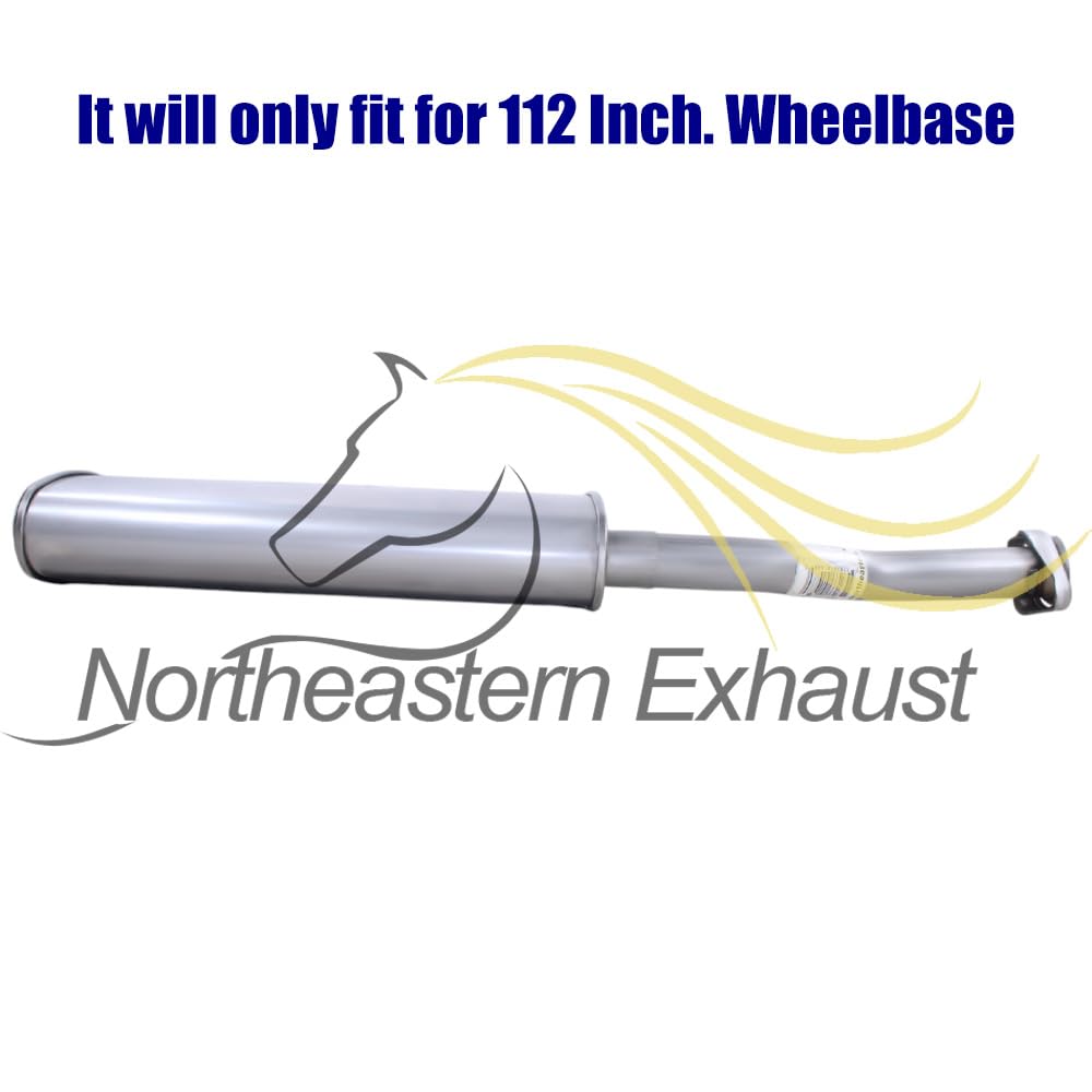 Exhaust Pipe and Muffler for 2001-2004 Mazda B2300 2.3L | 1998-2001 B2500 2.5L | 1998-2003 B3000 3.0L | 1999 B4000 4.0L