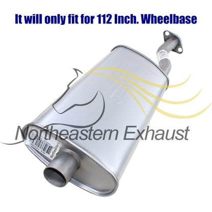 Exhaust Pipe and Muffler for 2001-2004 Mazda B2300 2.3L | 1998-2001 B2500 2.5L | 1998-2003 B3000 3.0L | 1999 B4000 4.0L