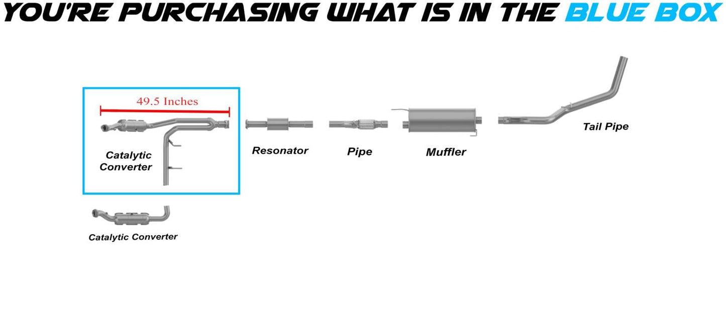 2011-2014 Ford F-150 3.7L Passenger-side Catalytic Converter | EPA Approved