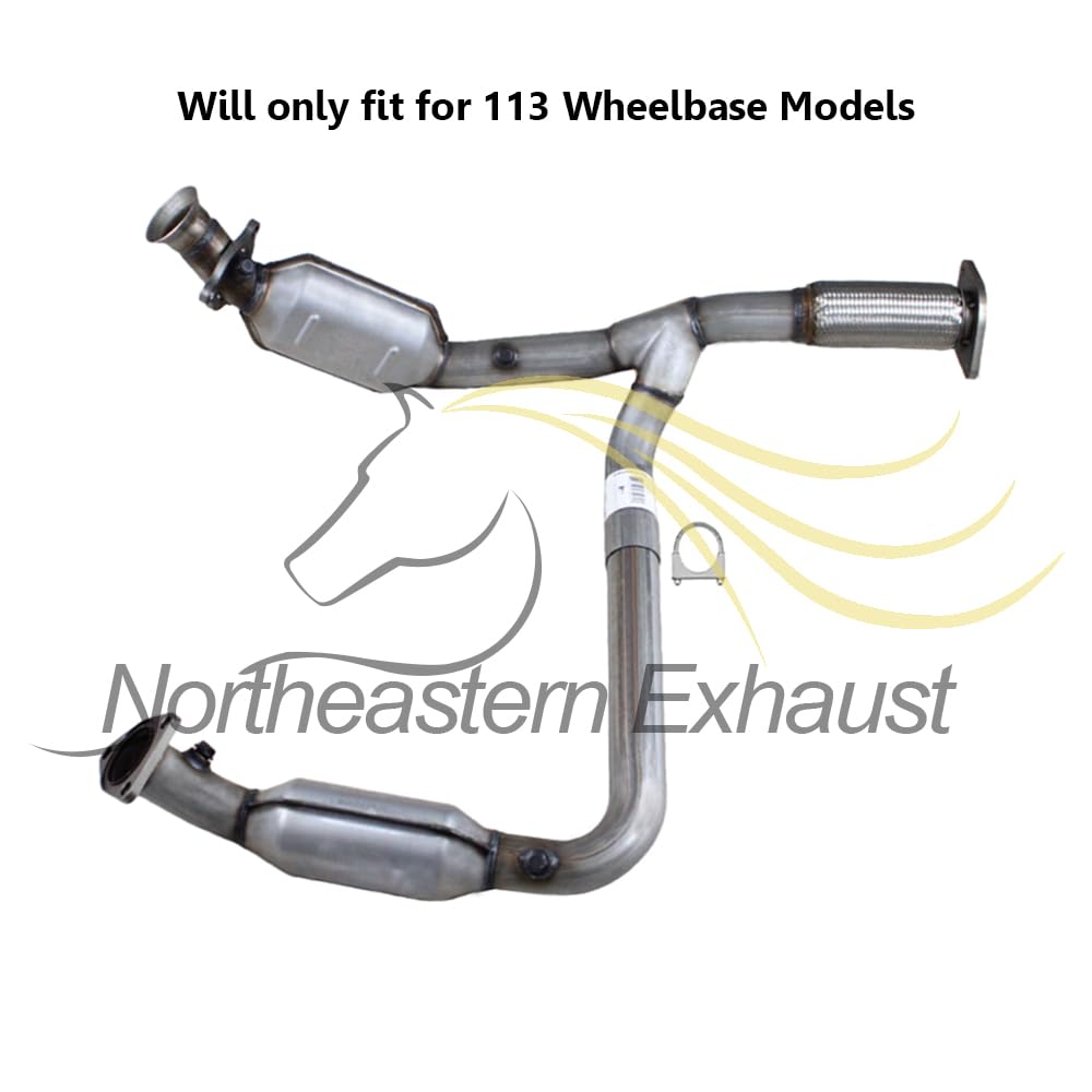 06-2009 Envoy 5.3L | 2006  Ascender 5.3L | 06-2009 Saab 9-7X 5.3L Exhaust Catalytic with EPA-Approved