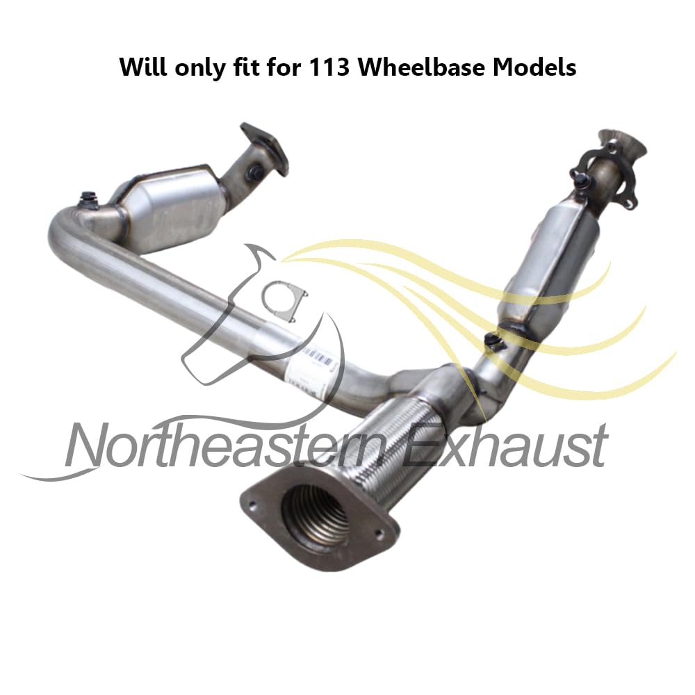 06-2009 Envoy 5.3L | 2006  Ascender 5.3L | 06-2009 Saab 9-7X 5.3L Exhaust Catalytic with EPA-Approved