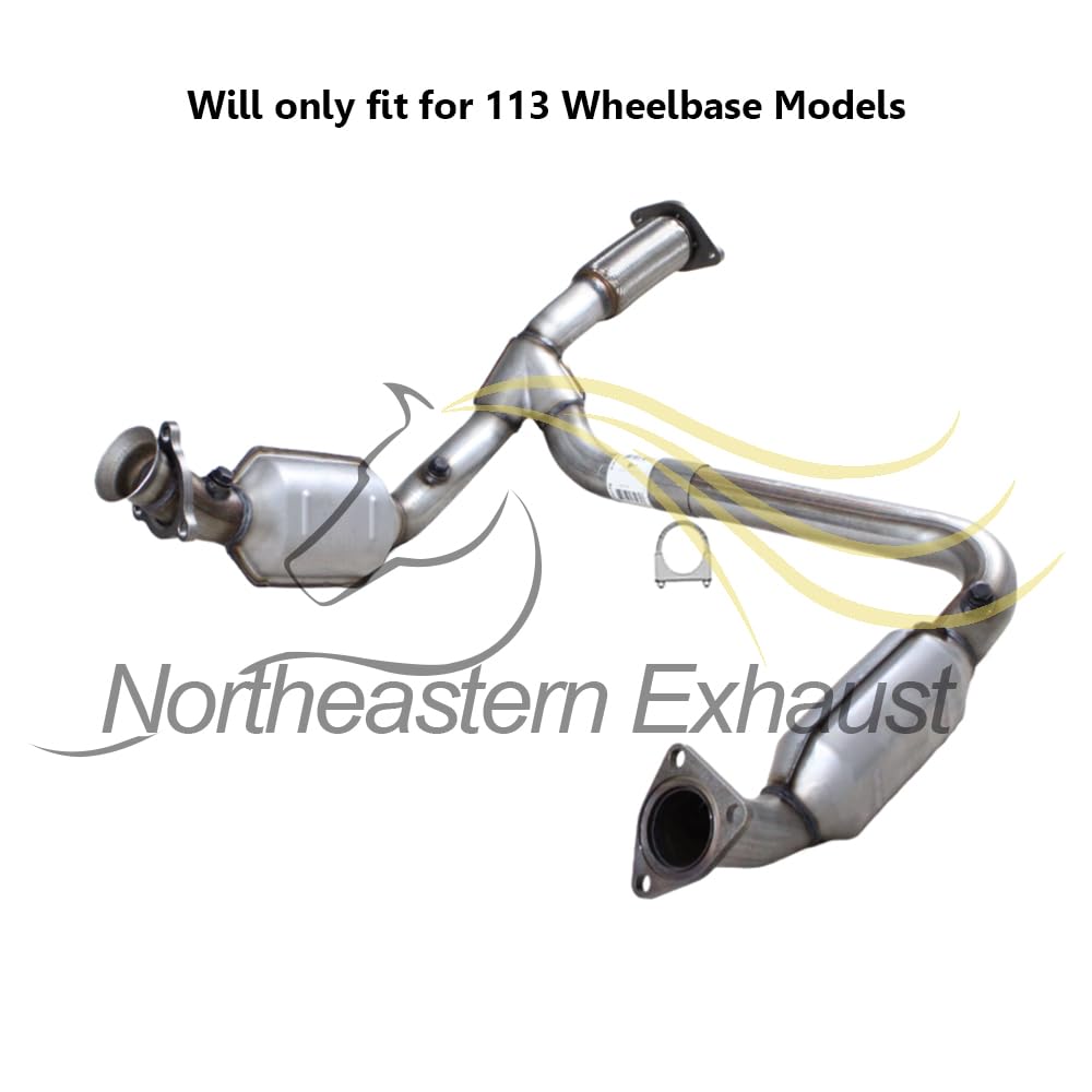 06-2009 Envoy 5.3L | 2006  Ascender 5.3L | 06-2009 Saab 9-7X 5.3L Exhaust Catalytic with EPA-Approved