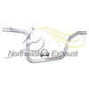 Exhaust Pipe for 2005-2007 Pontiac G6 3.5L | 2006-2007 Pontiac G6 2.4L | 2007 Saturn Aura 3.5L
