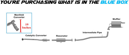 Catalytic Converter for 2009-2015 Toyota Venza 2.7L and 2012-2017 Camry 2.5L