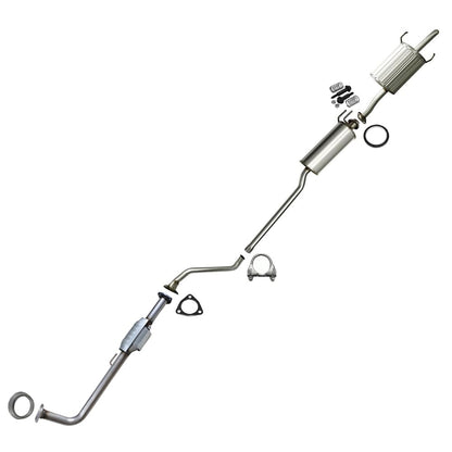 Catalytic, Resonator, & Muffler for 2001-2005 Honda Civic 1.7L - For GX & EX/VTEC & VTEC-E