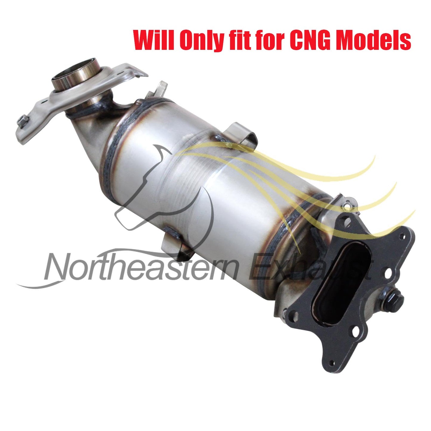 2012-2015 Honda Civic 1.8L Catalytic Converter, Pipes, Resonator and Muffler - For Models using CNG fuel