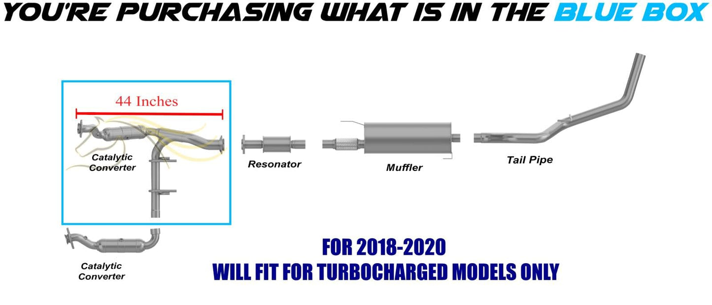 2015-2020 Ford F-150 2.7L Passenger-side Catalytic Converter - EPA Approved