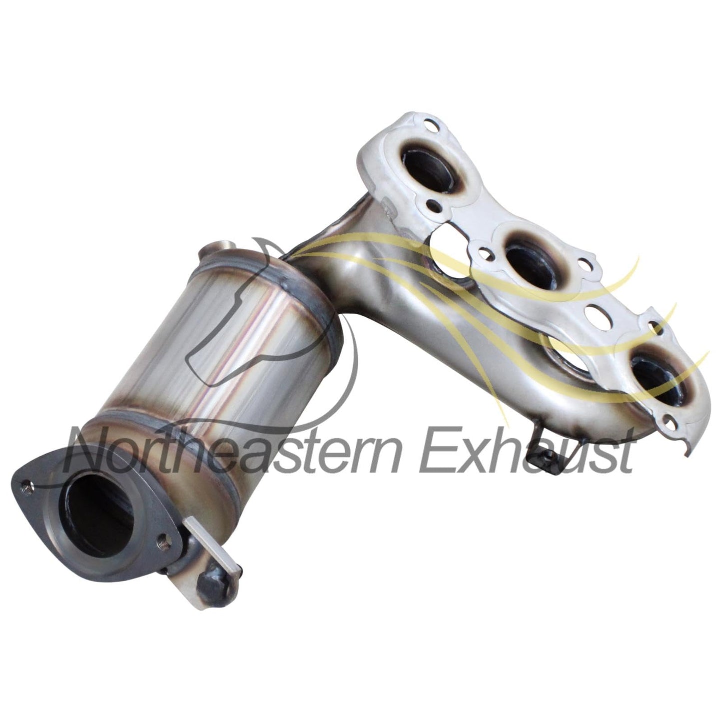 Pair of Manifold and Rear Catalytic Converter for 2002-2003 Lexus ES300 3.0L | 2002-2006 Toyota Camry 3.0L